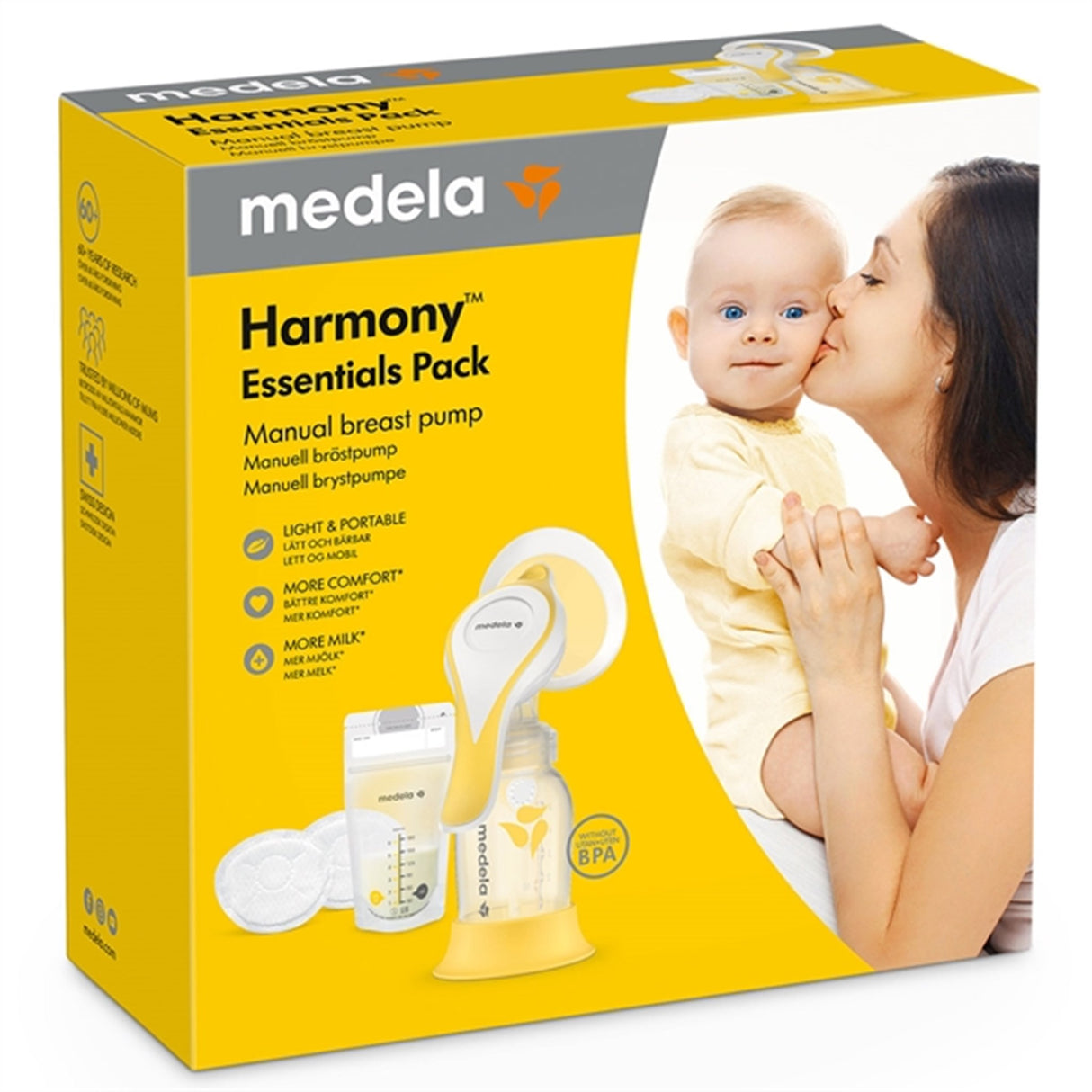 medela Harmony Flex Essential Pack 4