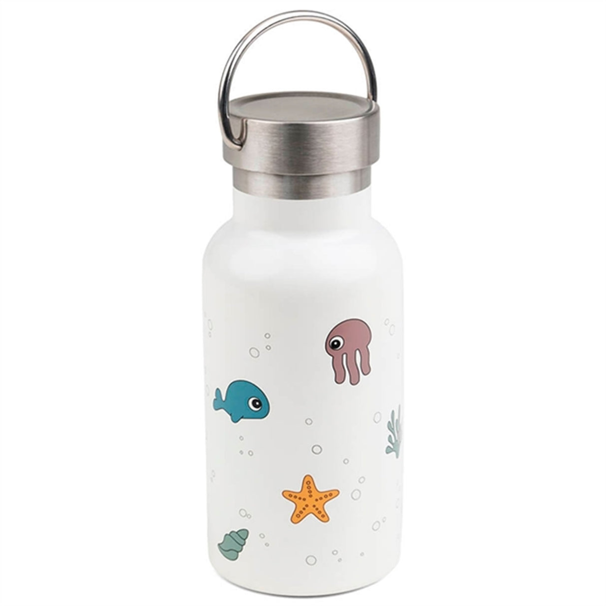 Done by Deer Thermo Metal Bottle Sea Friends Beige 4