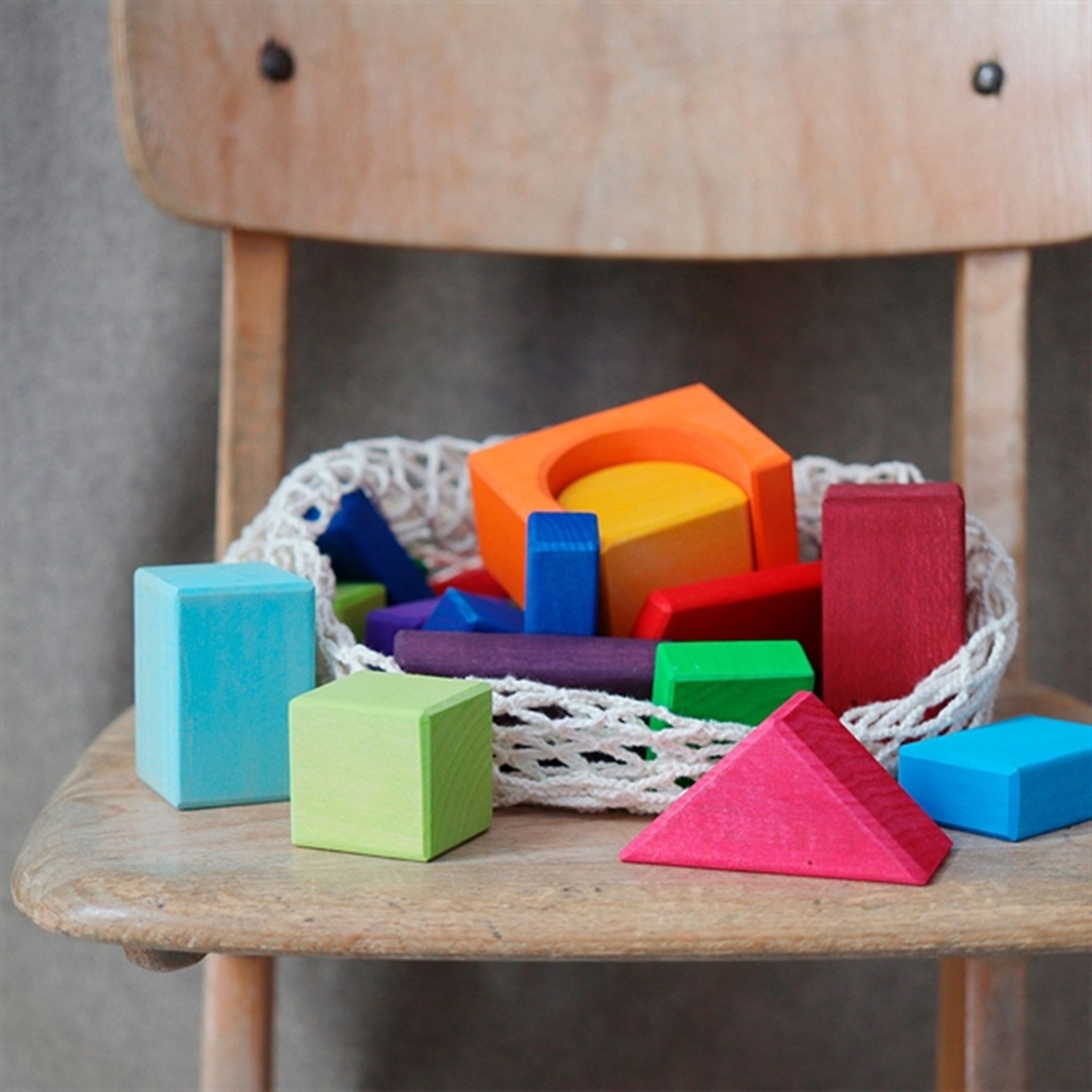 GRIMM´S Blocks 30 Colored Geo-Blocks 2
