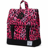 Herschel Survey Kids Backpack Cheetah Camo Neon Pink/Black 3