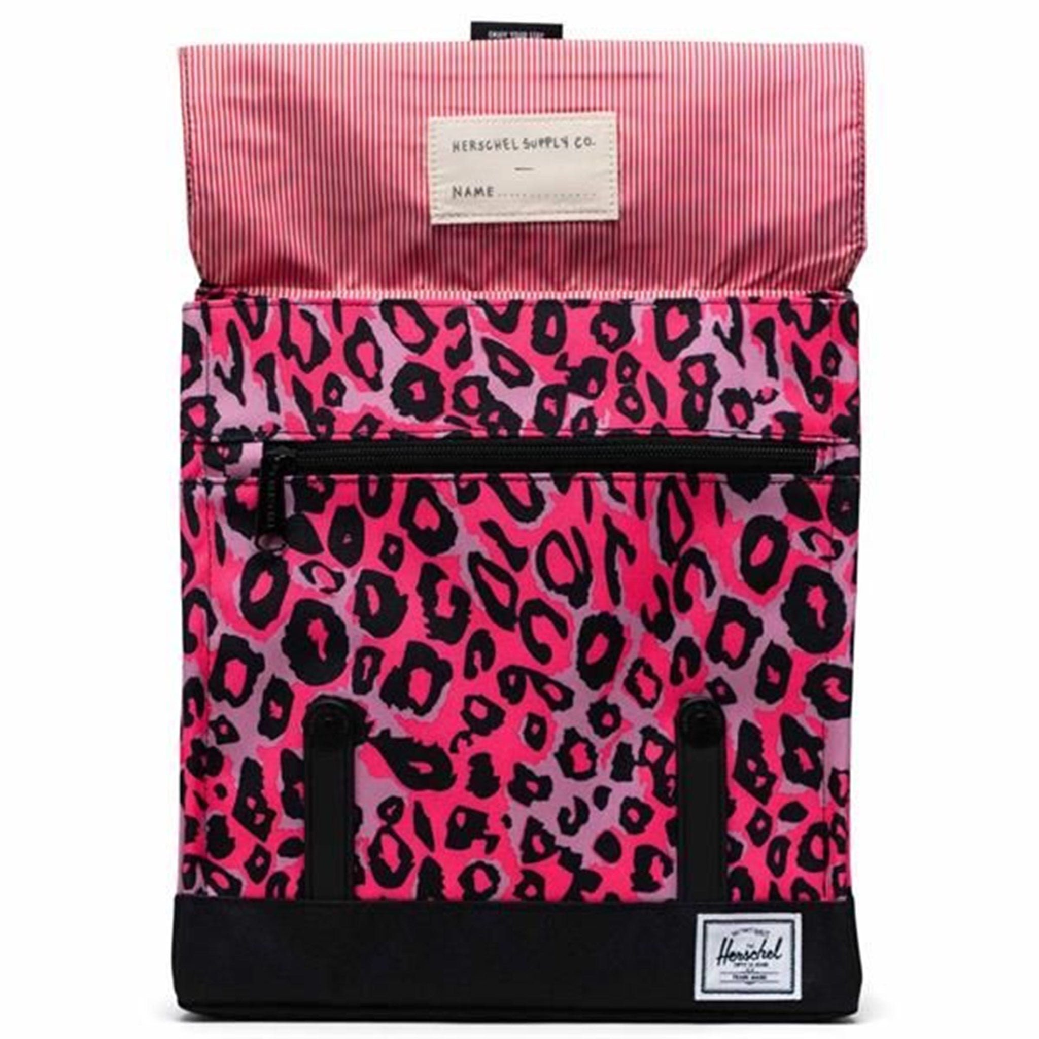Herschel Survey Kids Backpack Cheetah Camo Neon Pink/Black 4