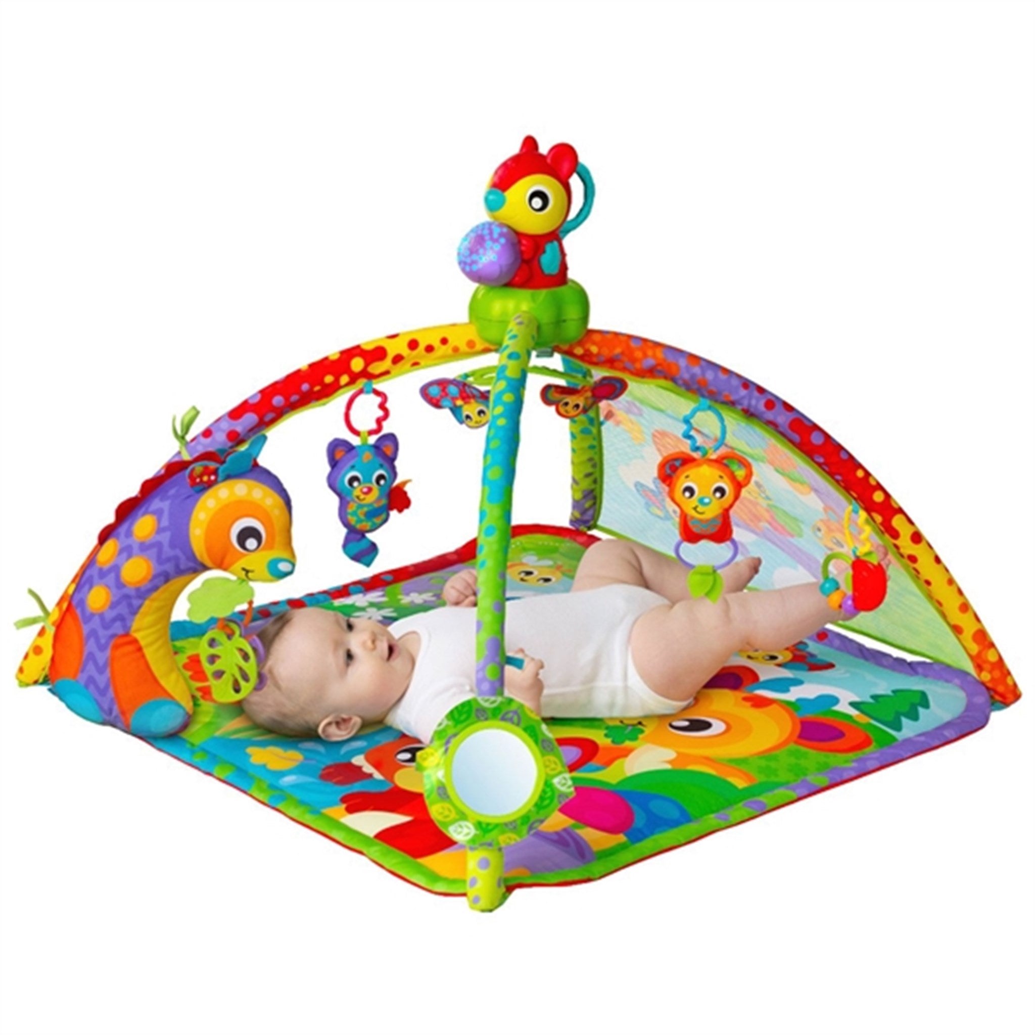 Playgro Activity Gym With Projector Woodland 2