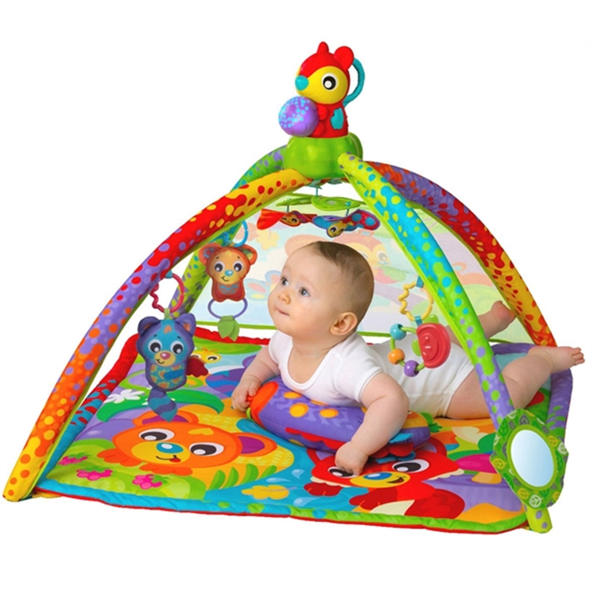 Playgro Activity Gym With Projector Woodland 3