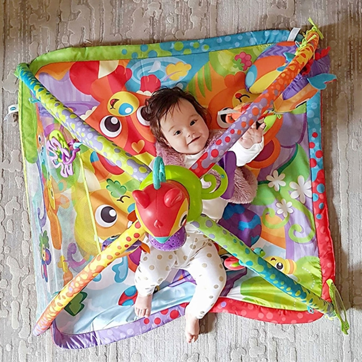 Playgro Activity Gym With Projector Woodland