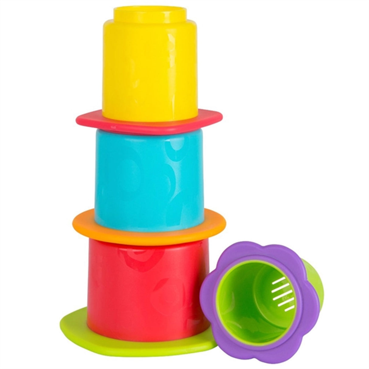 Playgro Stackable Cups with Bite Edge