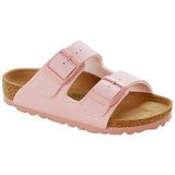 Birkenstock Arizona Kids TEX Canvas Soft Pink Sandals