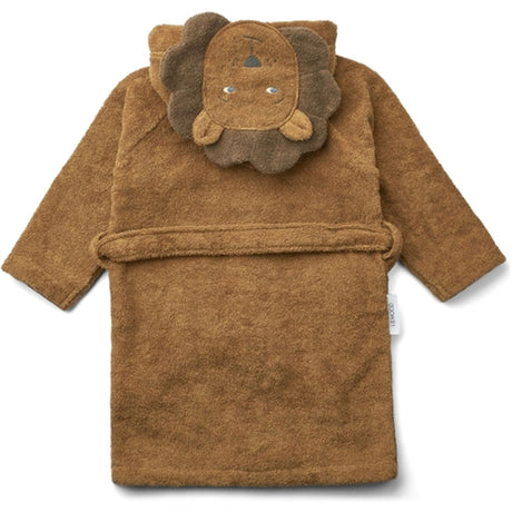 Liewood Lily Bathrobe Lion/golden caramel mix 2