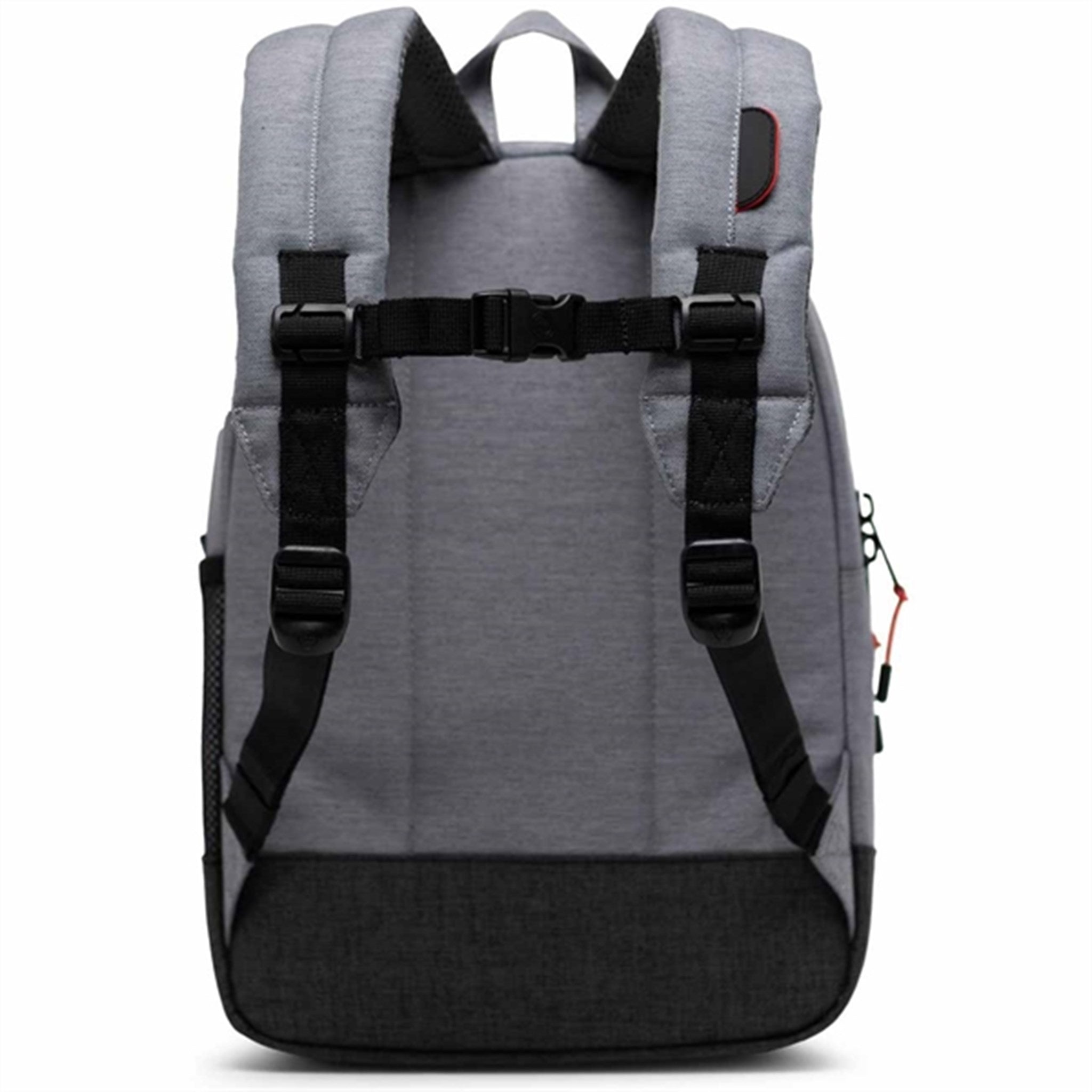 Herschel Heritage Youth Backpack Mid Grey Crosshatch/Black Crosshatch 2