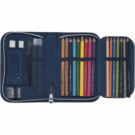 Beckmann Single Section Pencil Case Space Mission 2