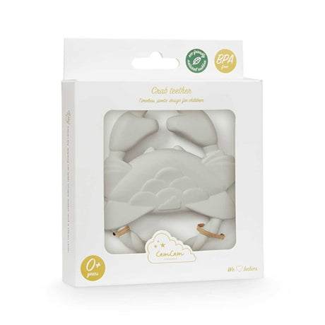 Cam Cam Copenhagen Crab Teether Grey