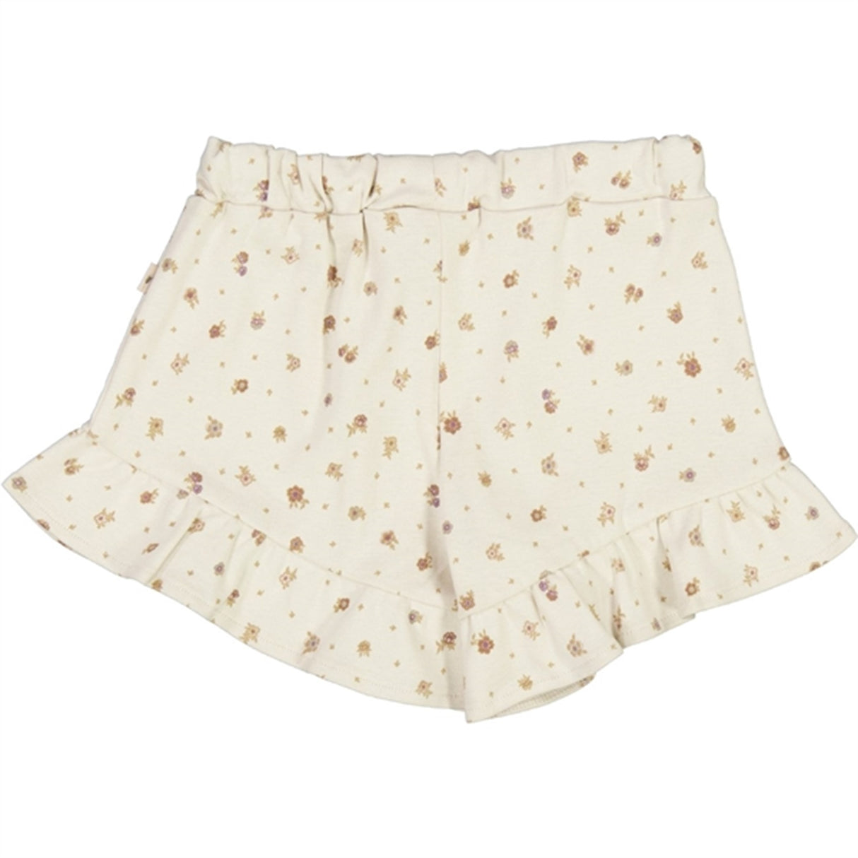 Wheat Chalk Flowers Deva Jersey Shorts 3