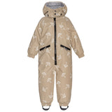 Ver de Terre Rubber Winter Suit Cloud Cream Print