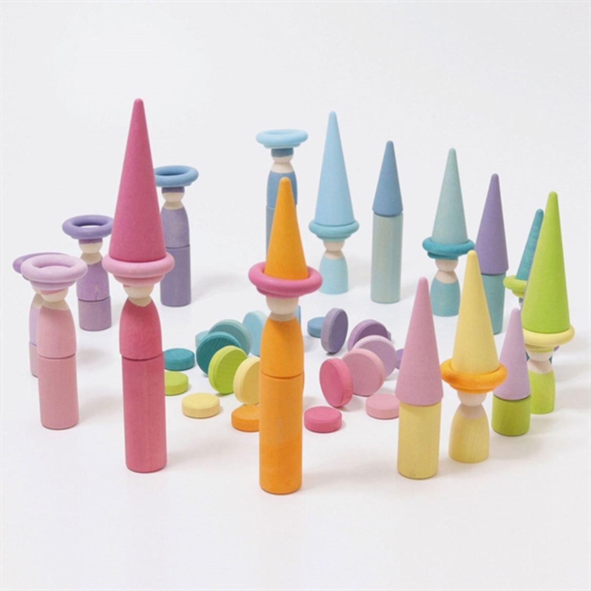 GRIMM´S Stacking Game Small Pastel Rollers