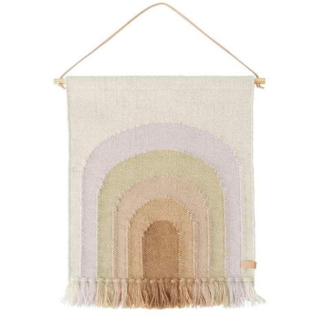 OYOY Follow The Rainbow Mini Wall Rug