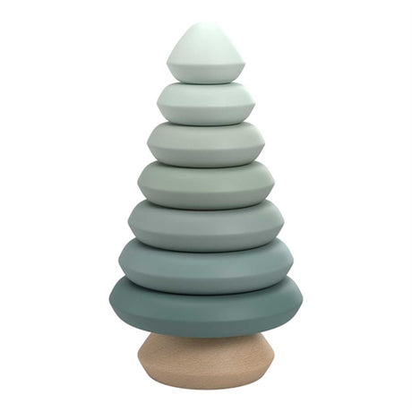 Cam Cam Copenhagen Stacking Toy Tree Dusty Green