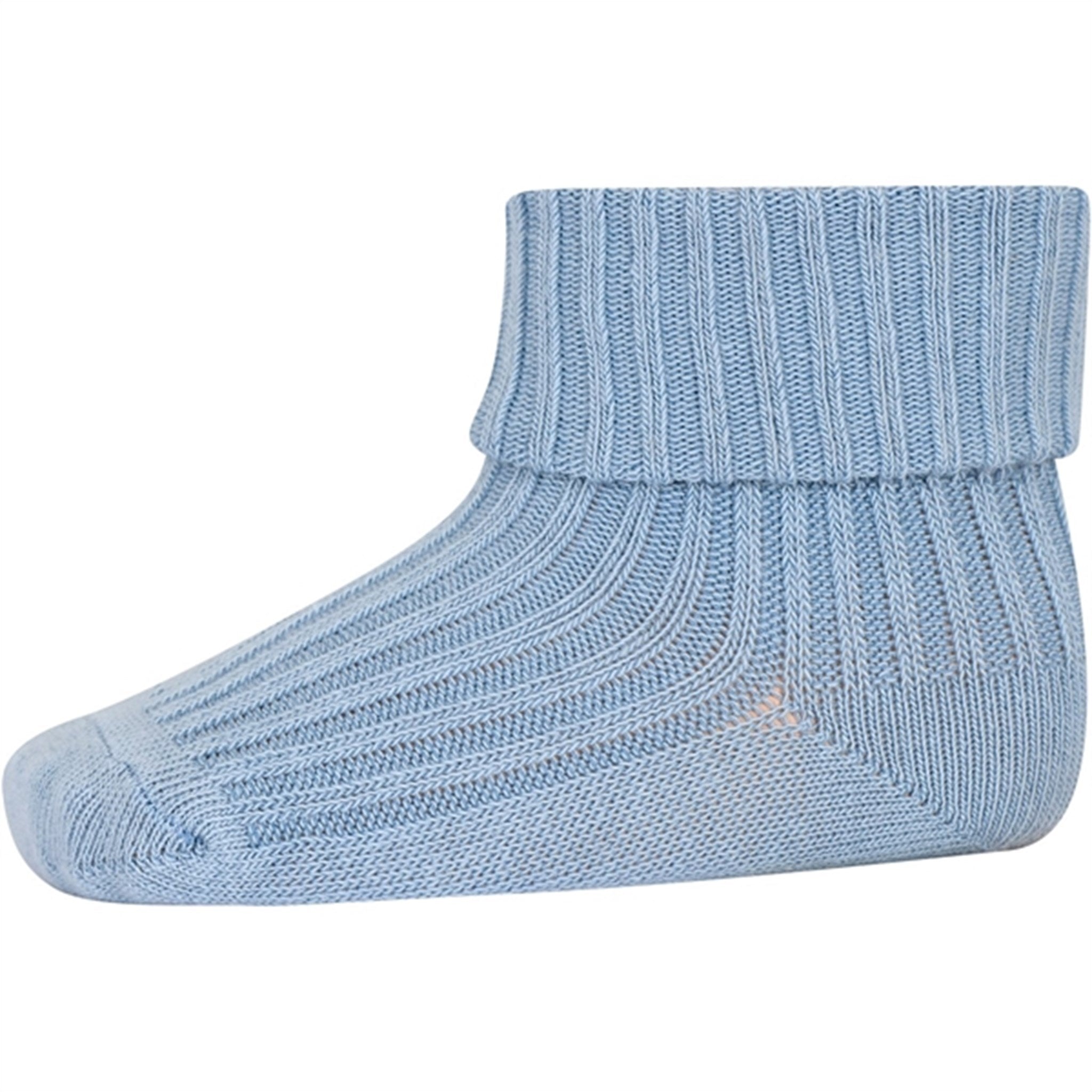 MP 533 Cotton Rib Socks 1468 Dusty Blue