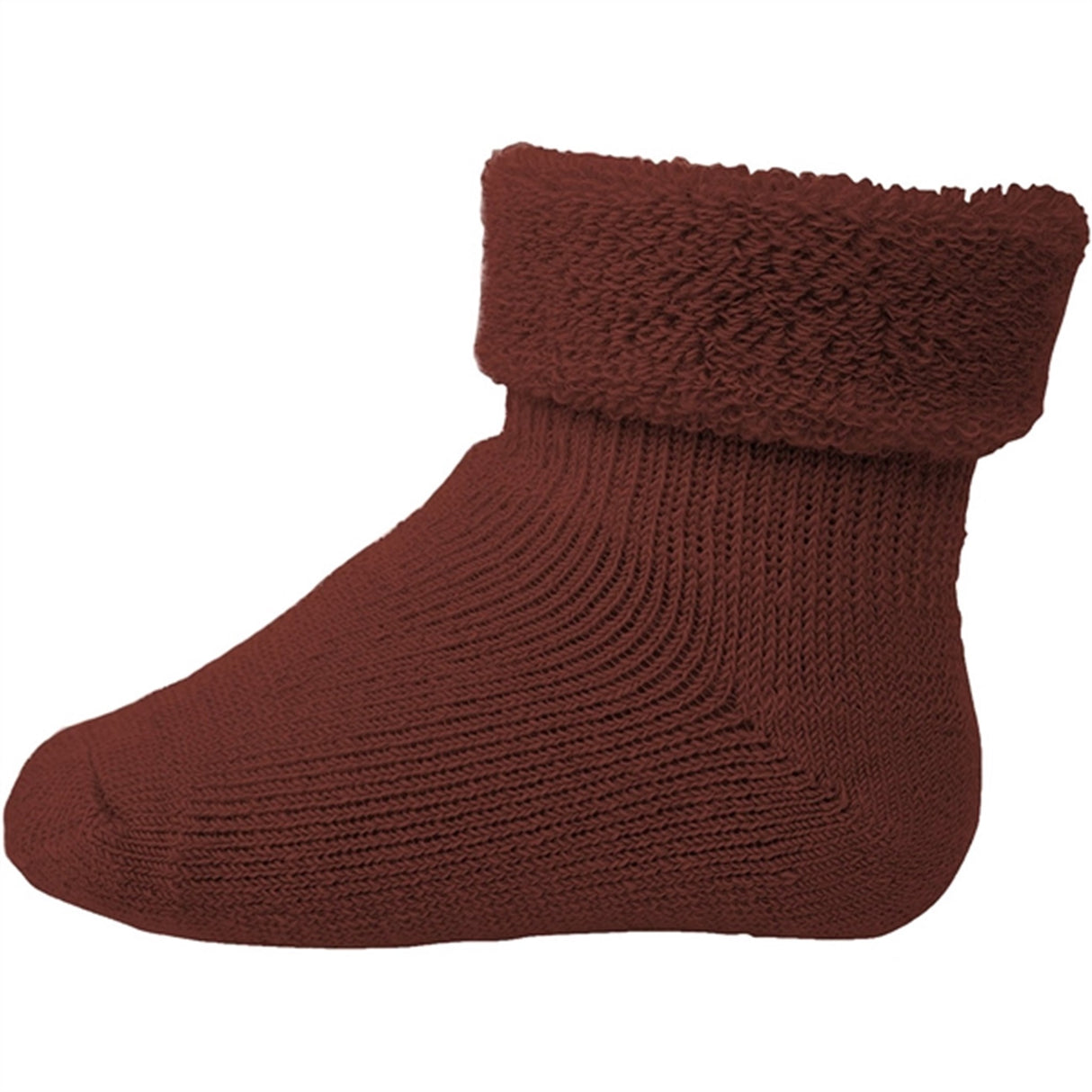 MP 722 Wool Baby Socks Hot Chocolate