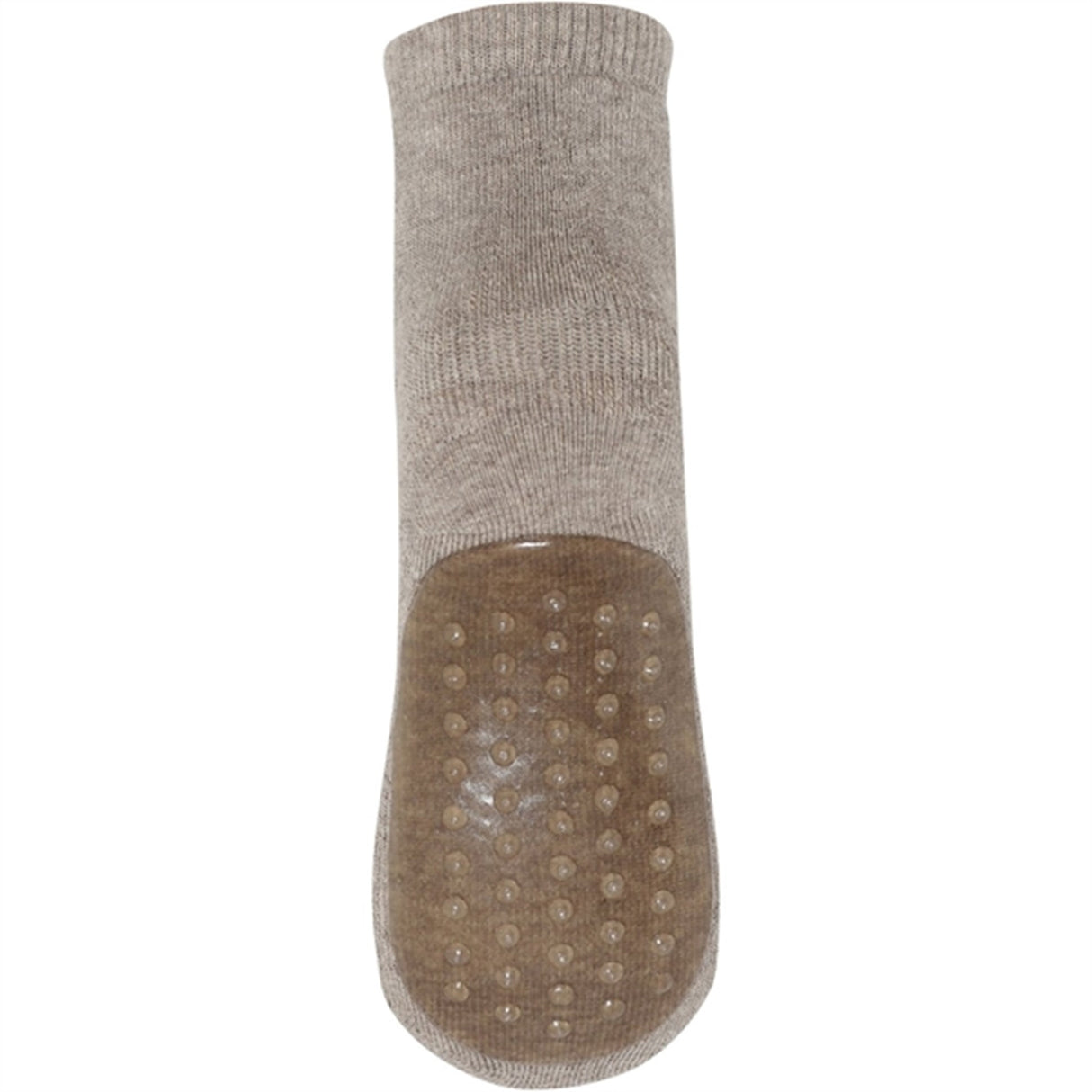 MP 7951 Wool Anstislip Socks Light Brown Melange 3