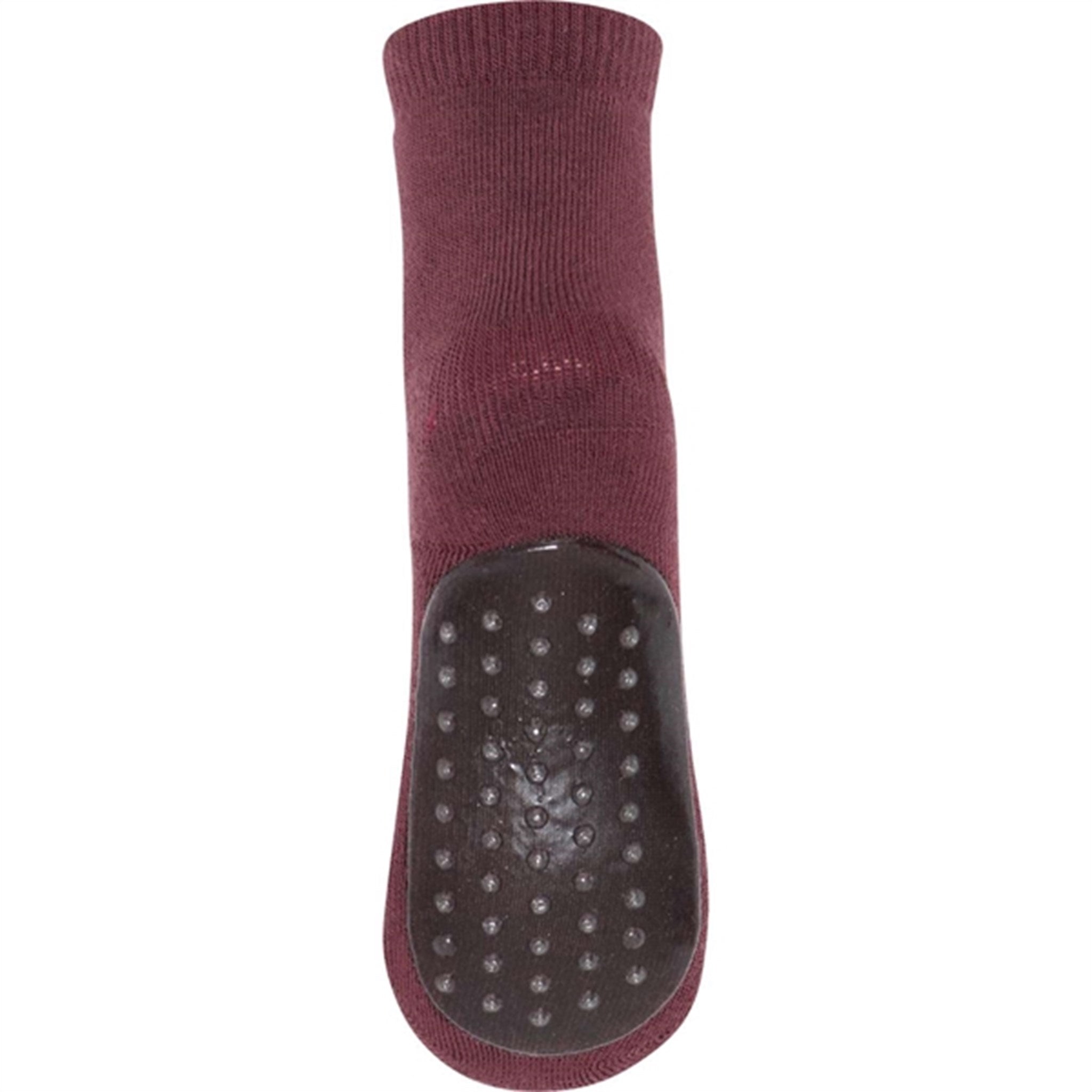 MP 7953 Cotton Socks With Anti-Slip 36 Grape Skin 3