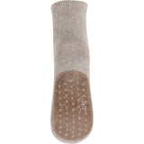 MP 7953 Cotton Anti-slip Socks 489 Light Brown Melange 3