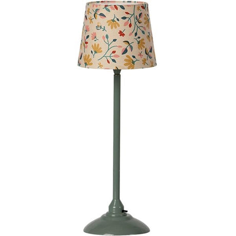 Maileg Miniature Floor Lamp Dark Mint