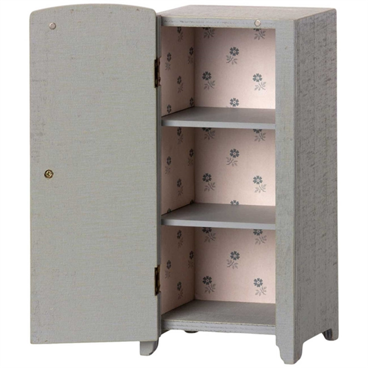 Maileg Miniature Closet Grey/Mint
