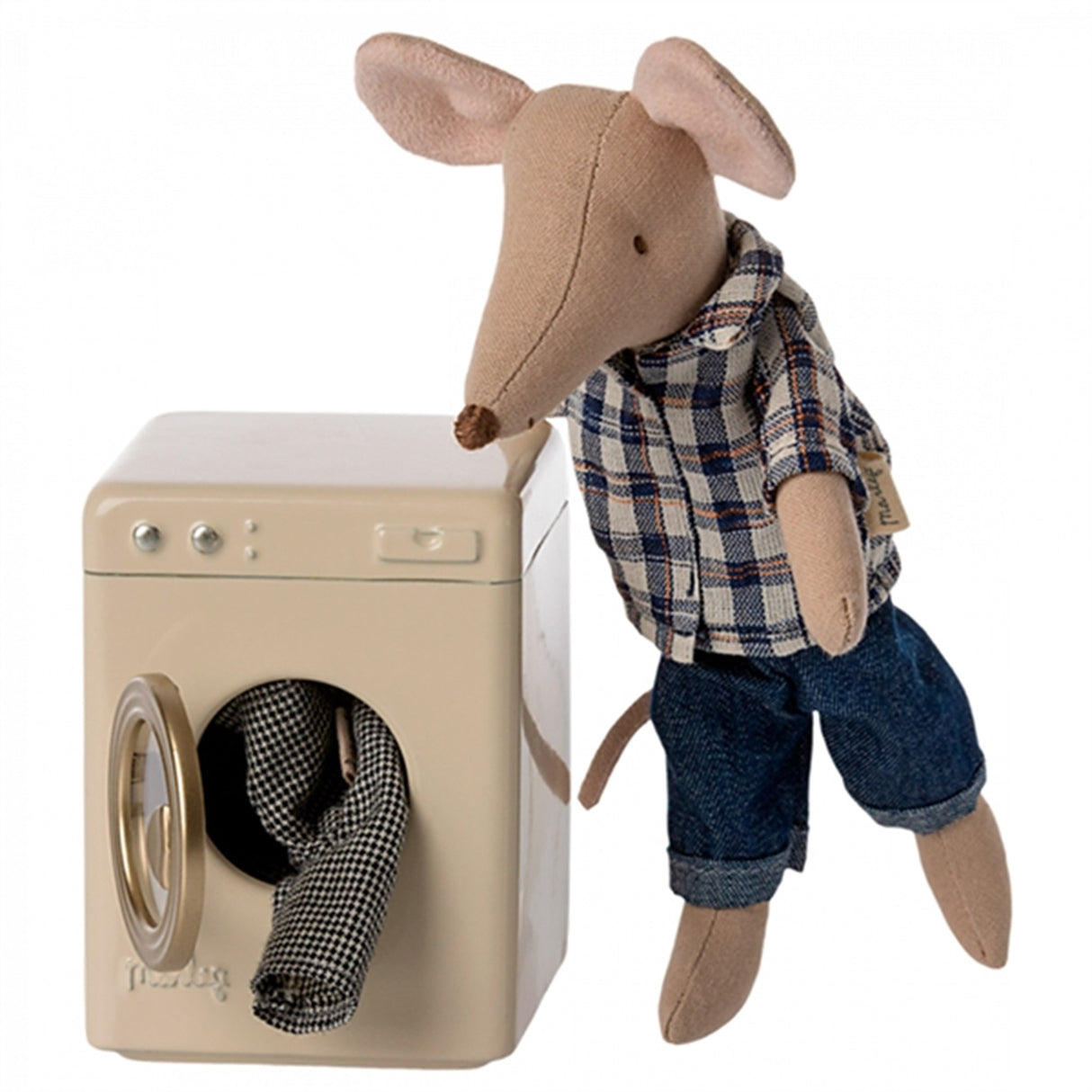 Maileg Washing Machine, Mouse