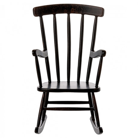 Maileg Rocking Chair, Mouse - Anthracite