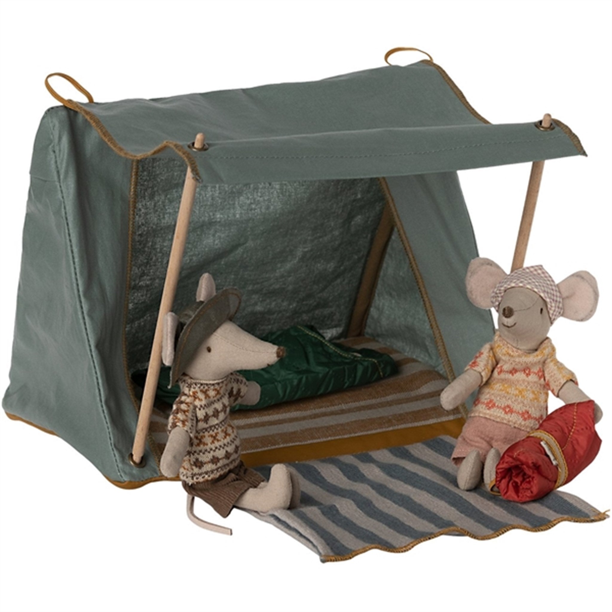 Maileg Happy Camper Tent Mouse 3