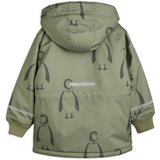 Mini Rodini Penguin K2 Parka Jacket Green 2