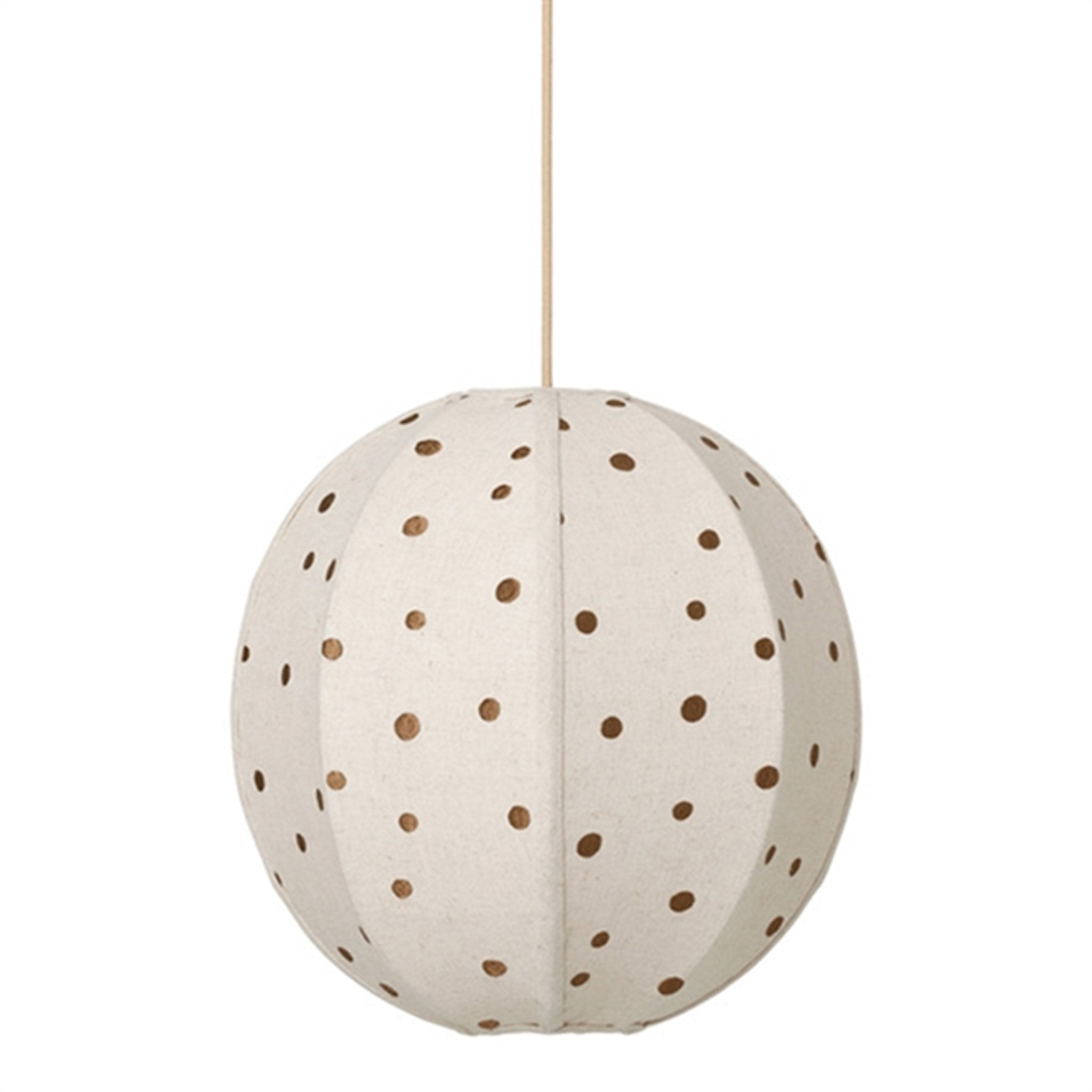 Ferm Living Lampshade Dots Embroidered Textile
