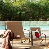 Ferm Living Forest Embroidered Cushion Ladybird