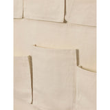 Ferm Living Canvas Wall Pockets XL Off-White
