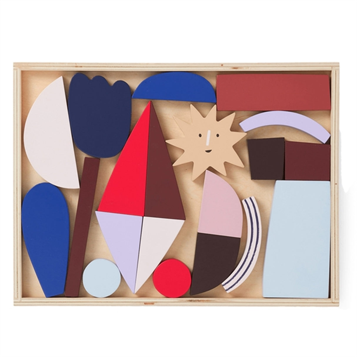 Ferm Living Frame Art Blocks Multi