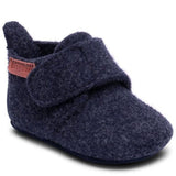 Bisgaard Indoor Shoes Wool Blue