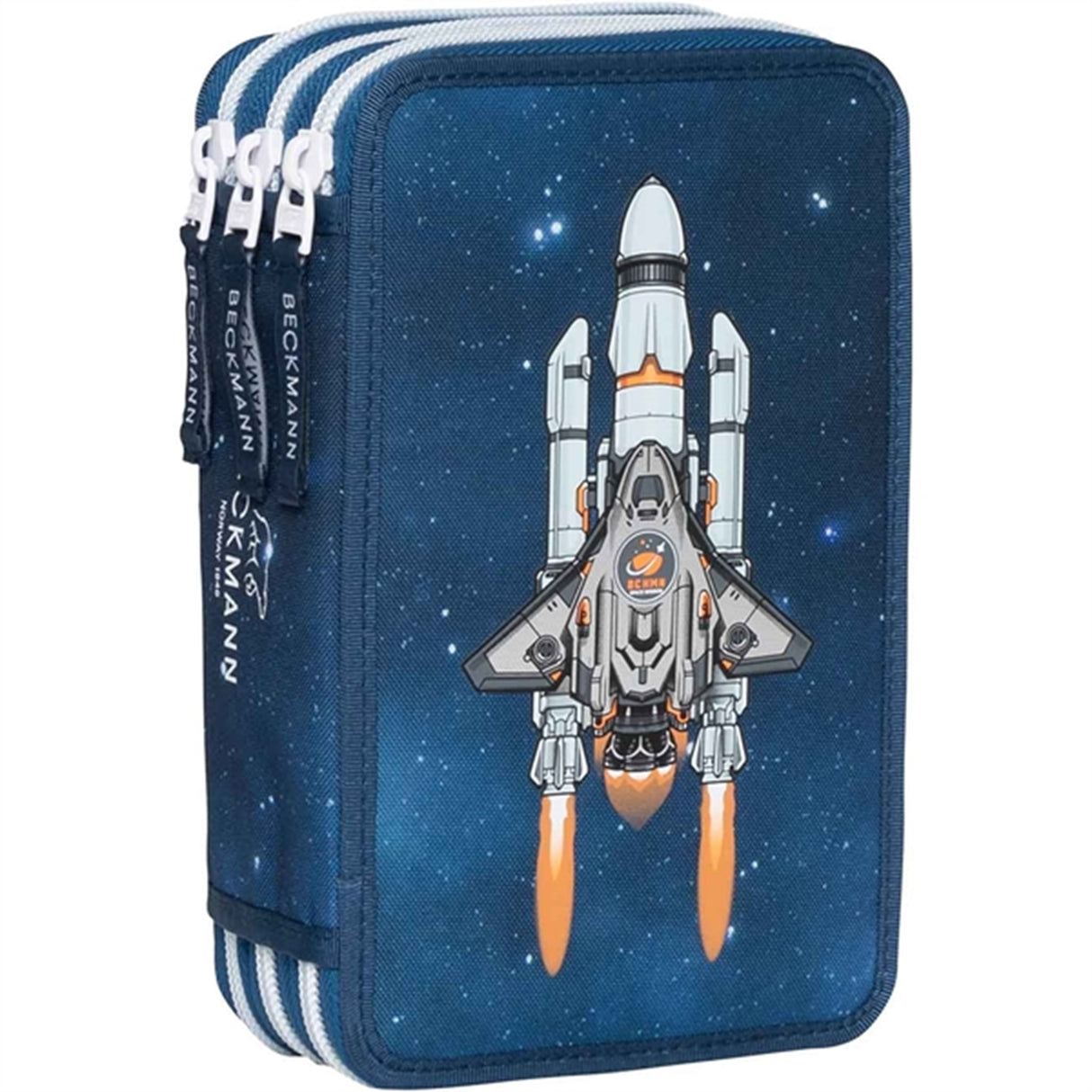 Beckmann Three Section Pencil Case Space Mission