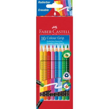 Faber Castell Grip 10 Colour Pencils