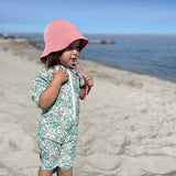 Petit Crabe Betsy D Natsu Bodysuit Liberty© fabric