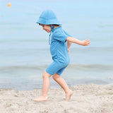 Petit Crabe Cornflower Noe Basic Bodysuit