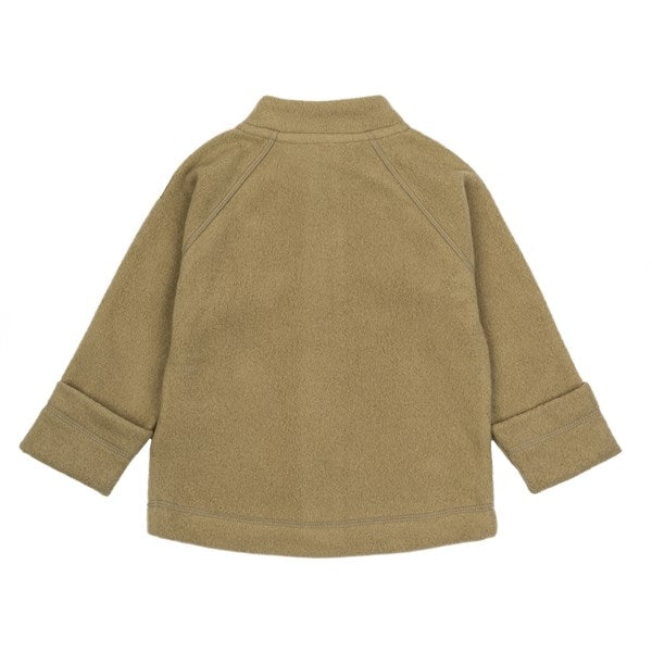 Mikk-Line Cotton Fleece Jacket Dried Herb