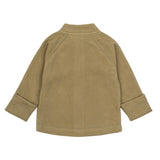 Mikk-Line Cotton Fleece Jacket Dried Herb