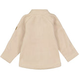 Mikk-Line Cotton Fleece Jacket Warm Taupe 4