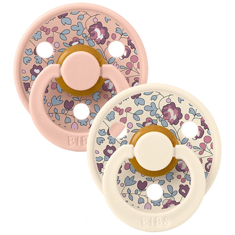 Bibs x Liberty Latex Pacifier 2-pack Eloise Blush Mix 2