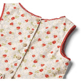 Wheat Rose Strawberries Dress Lace Thelma 3