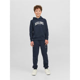 Jack & Jones Junior Navy Blazer Josh Sweat Hoodie 2