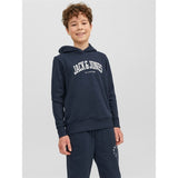 Jack & Jones Junior Navy Blazer Josh Sweat Hoodie 3