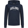 Jack & Jones Junior Navy Blazer Josh Sweat Hoodie