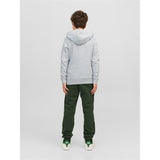 Jack & Jones Junior White Melange Josh Sweat Hoodie 7