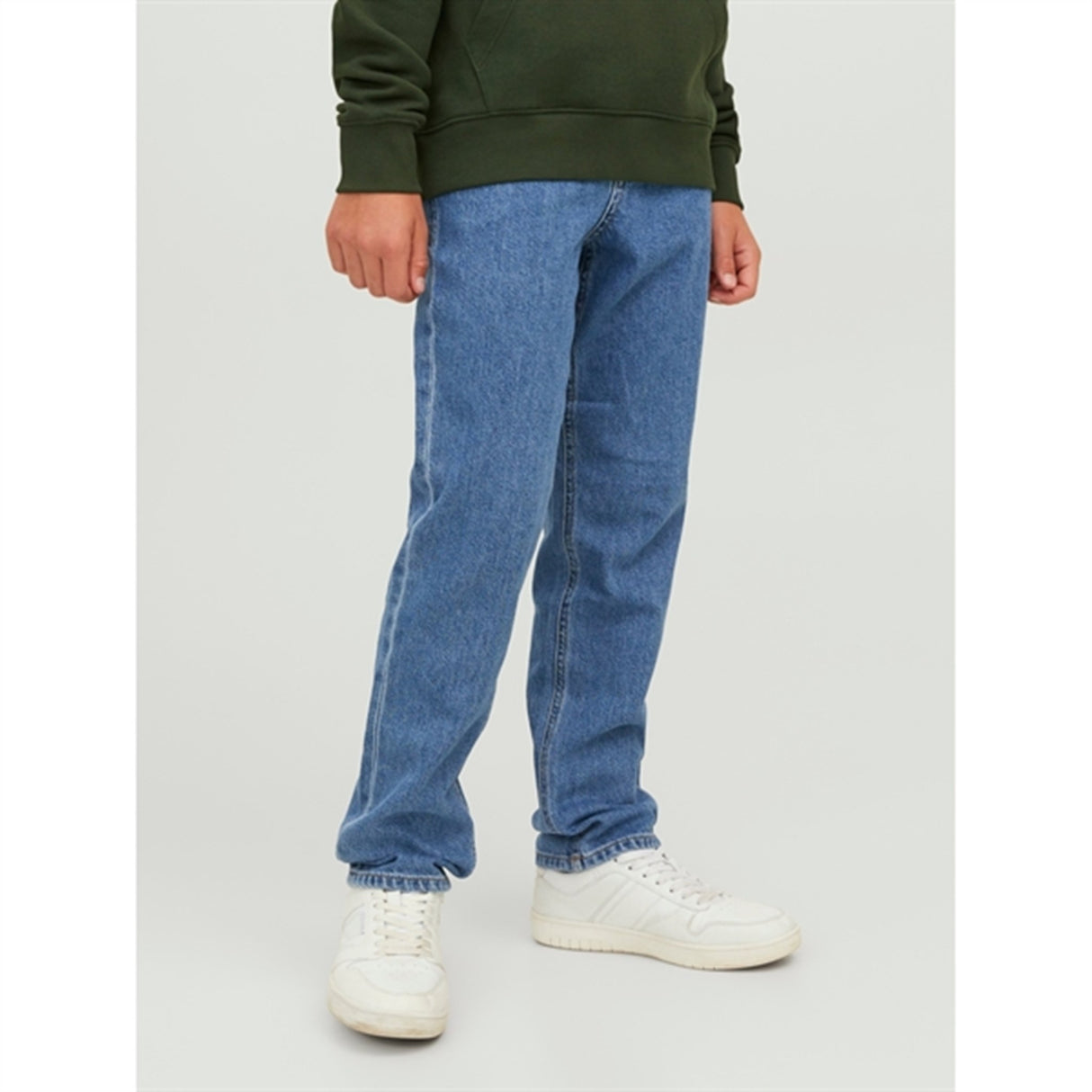 Jack & Jones Junior Blue Denim Clark Original Jeans 412 Noos