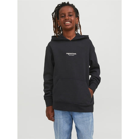 Jack & Jones Junior Black Vesterbro Sweat Hoodie Noos 2